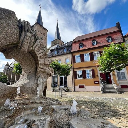 Hotel Weinstube Am Markt Gerolzhofen Dış mekan fotoğraf
